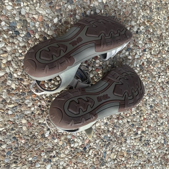 Teva Women's Tirra Sandals Size 8.5 Grey Mesh Hook and Loop Adjustable - Picture 6 of 7